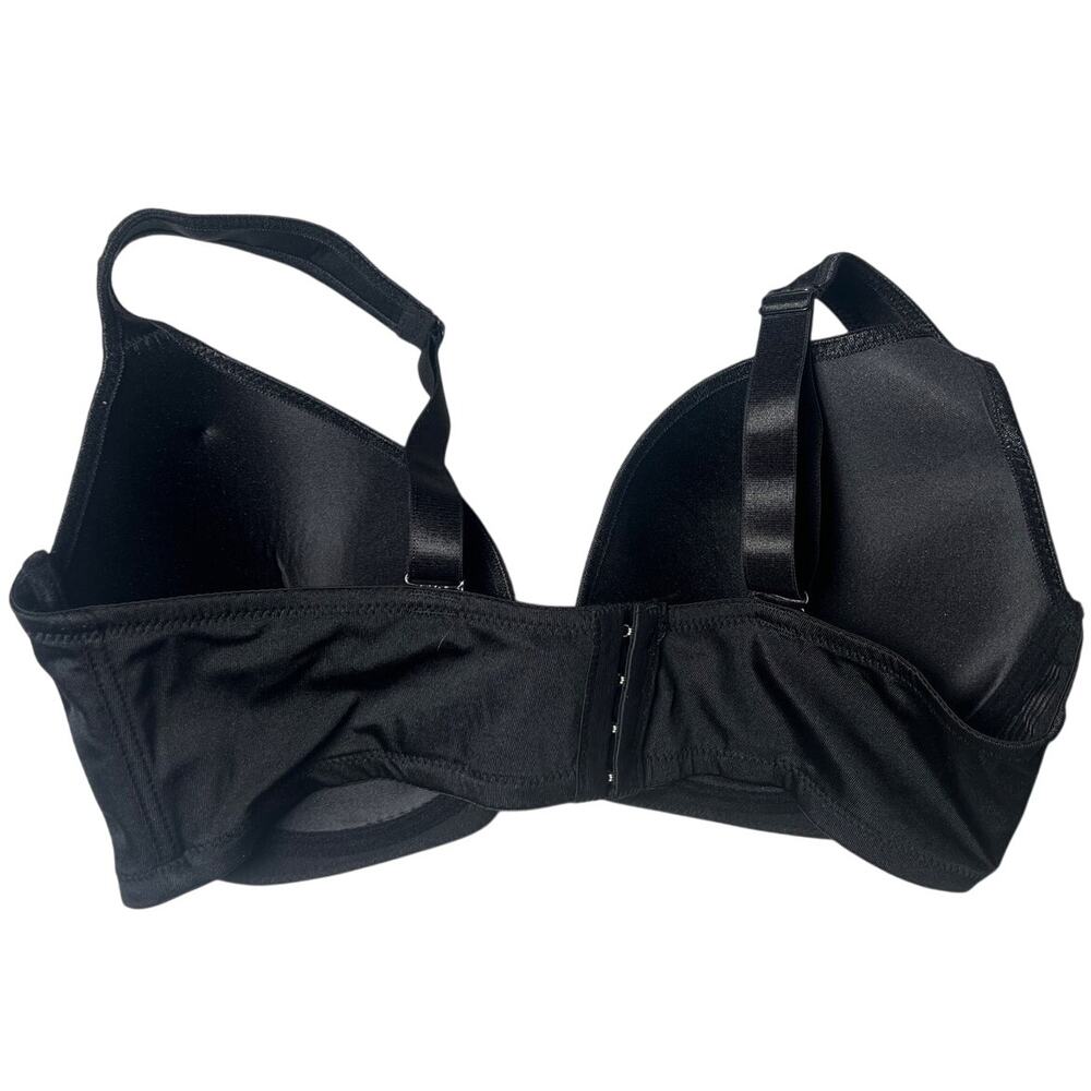 Angelina Underseam Adjustable Black Bra NWT 40DD - Picture 2 of 5